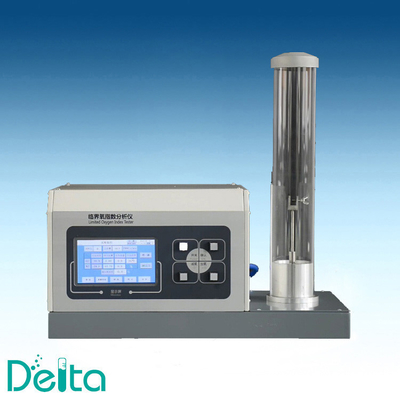 LOI-A Plastic Combustion Min. Oxygen Concentration Testing ASTM D2863 Tester