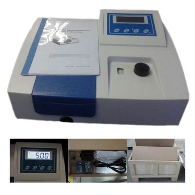 Lab Widely Using Single Beam 200nm-1000nm UV VIS Spectrophotometer