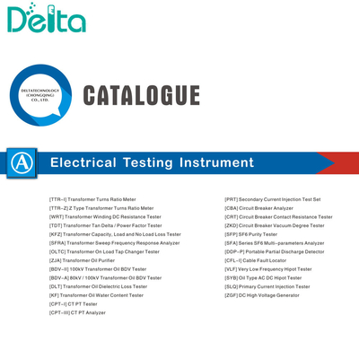 Electric Testing Equipment for Transformer, Switch, Relay, Cable testing