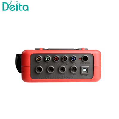 Portable Electrical Meter Three Phase Power and Harmonics Analyzer